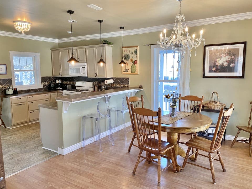 Kitchen and dining