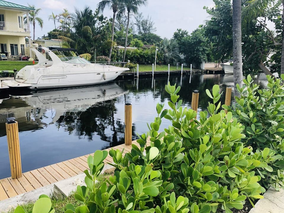 Back with canal view