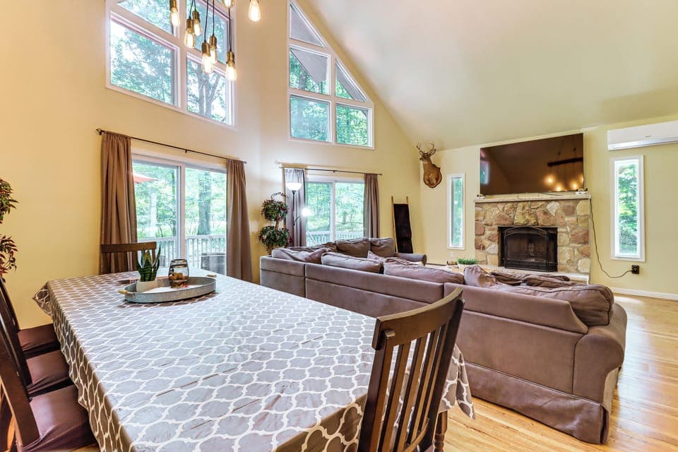Albrightsville Vacation Rental | 3BR | 2BA | 2 Stories | 1,500 Sq Ft
