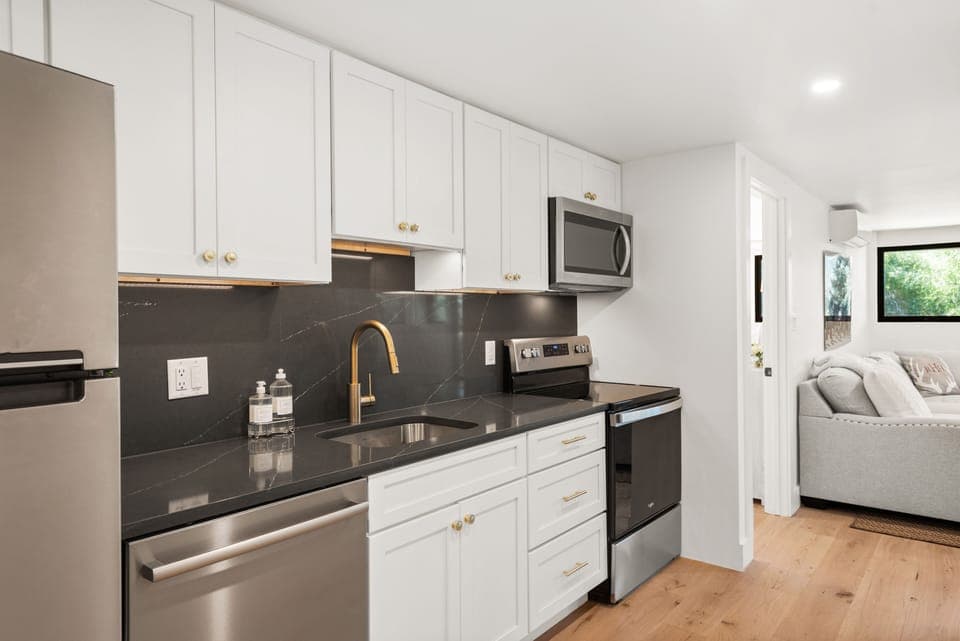 Lower level kitchen