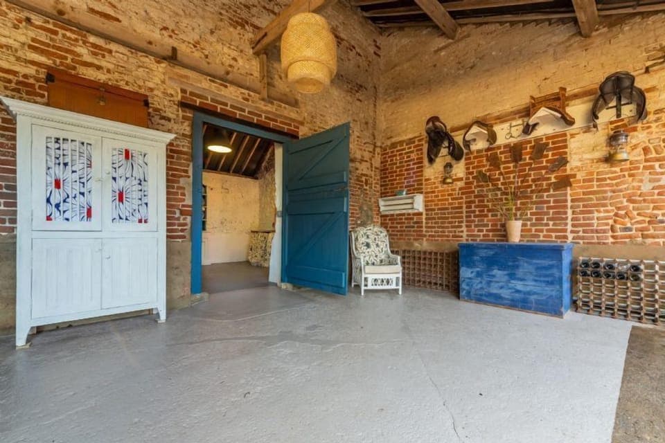 A further seating area in the outside barn