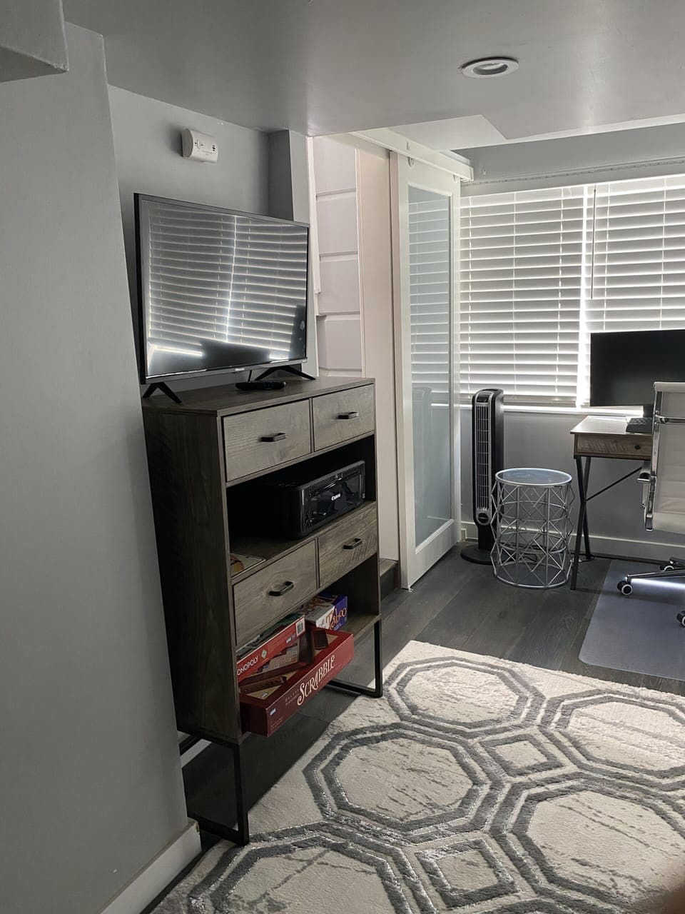 Printer and board games.