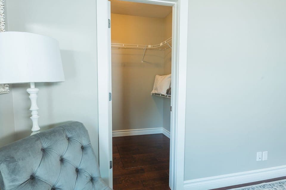Master Bedroom- Walk-in closet. 