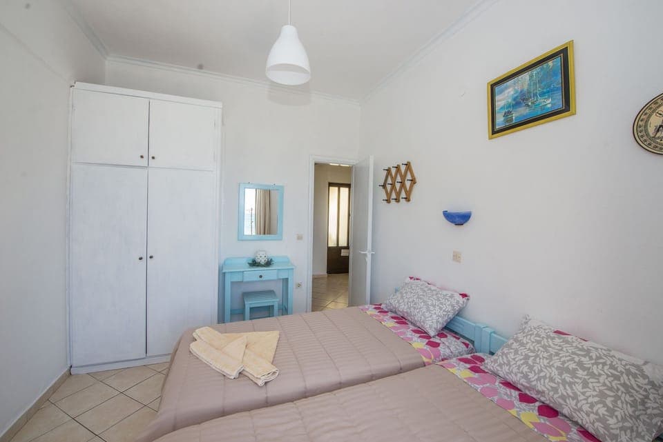Spiros and Polyxeni Apartment 1 Afionas Bedroom