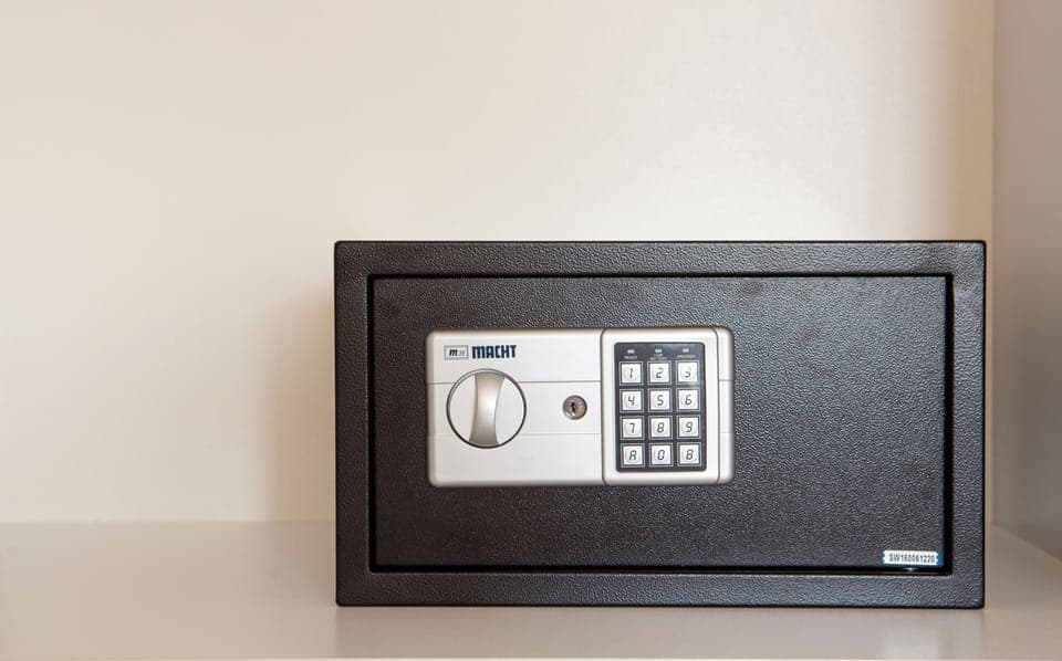 You're gonna be perfectly safe in our apartment