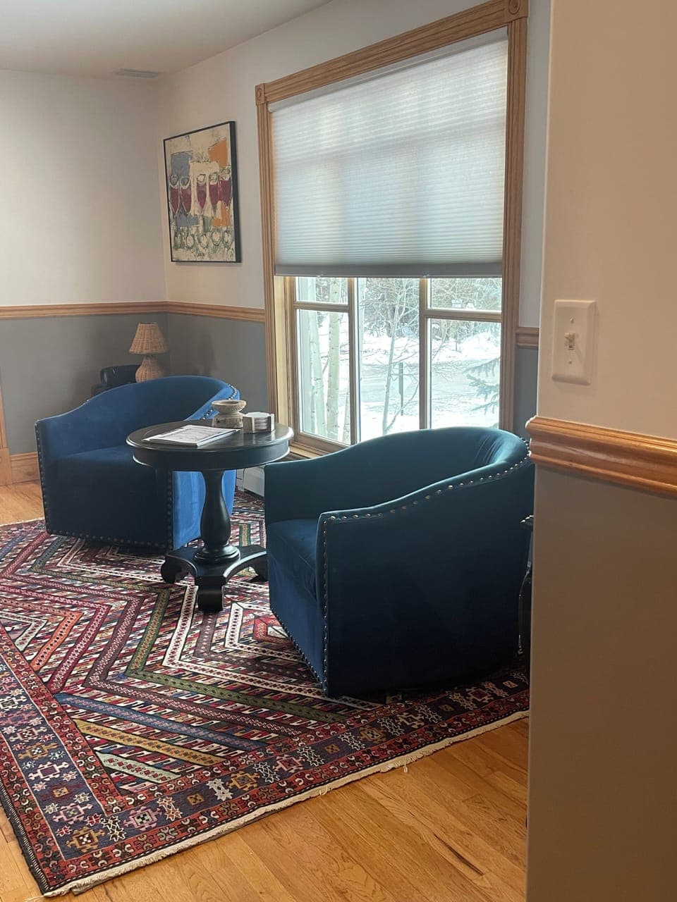 Sitting area main floor