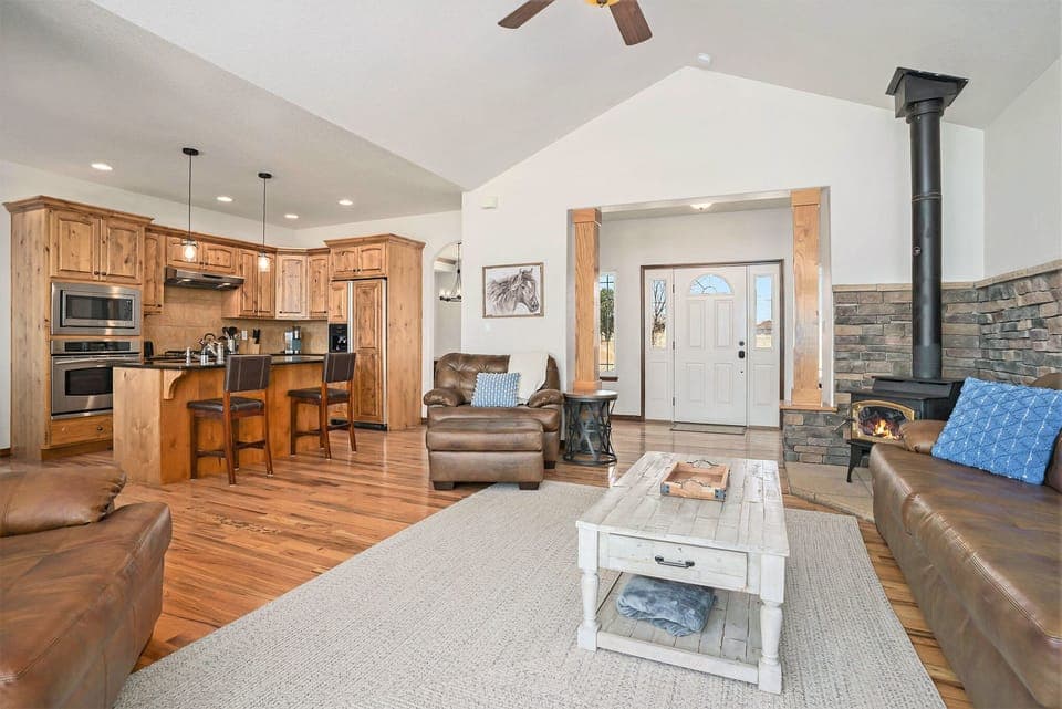 Open floor plan