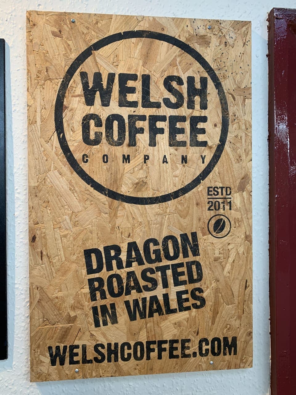 Welsh Coffee in The Old Libary 750 steps from Annex 