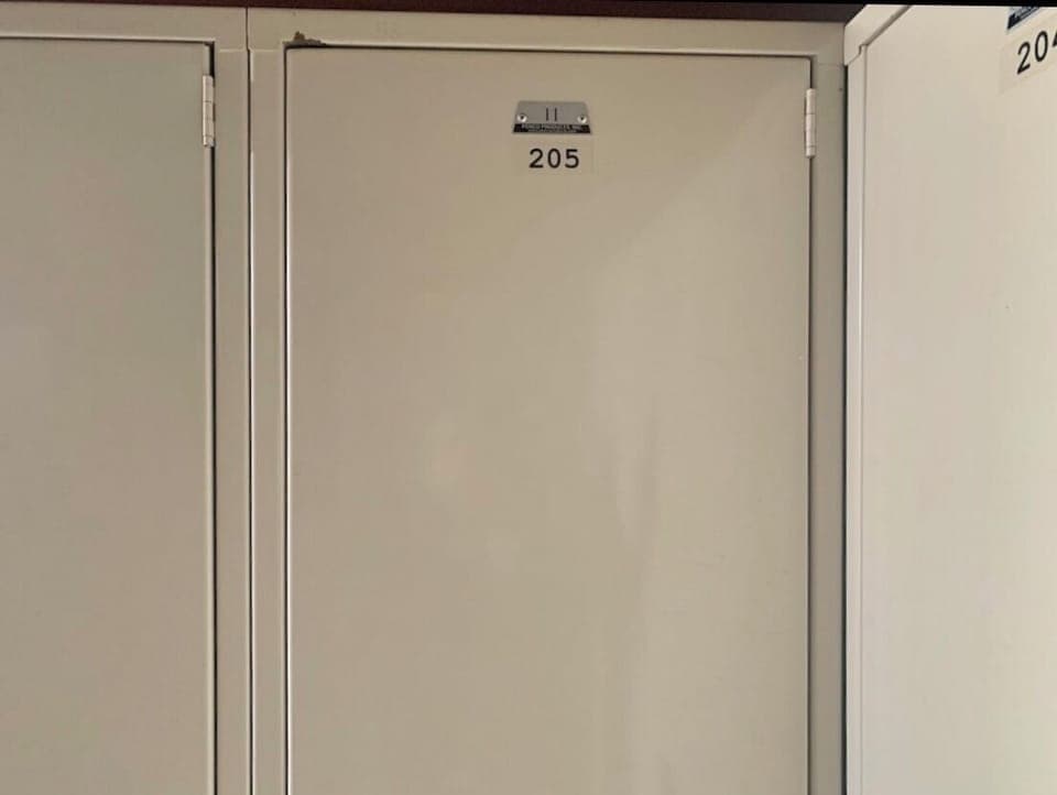 Private Locker by the Pool