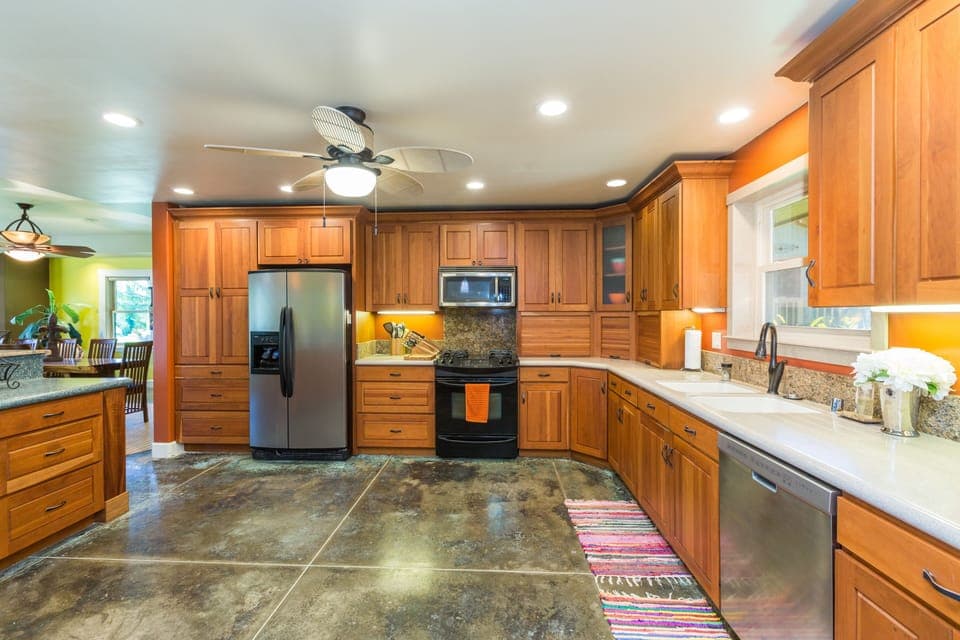 Kitchen for perfect for any chef.