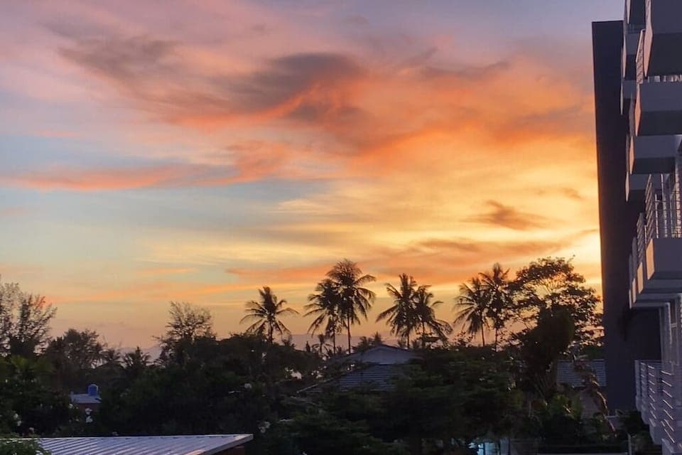 Our room is where you can witness a stunning sunset every day