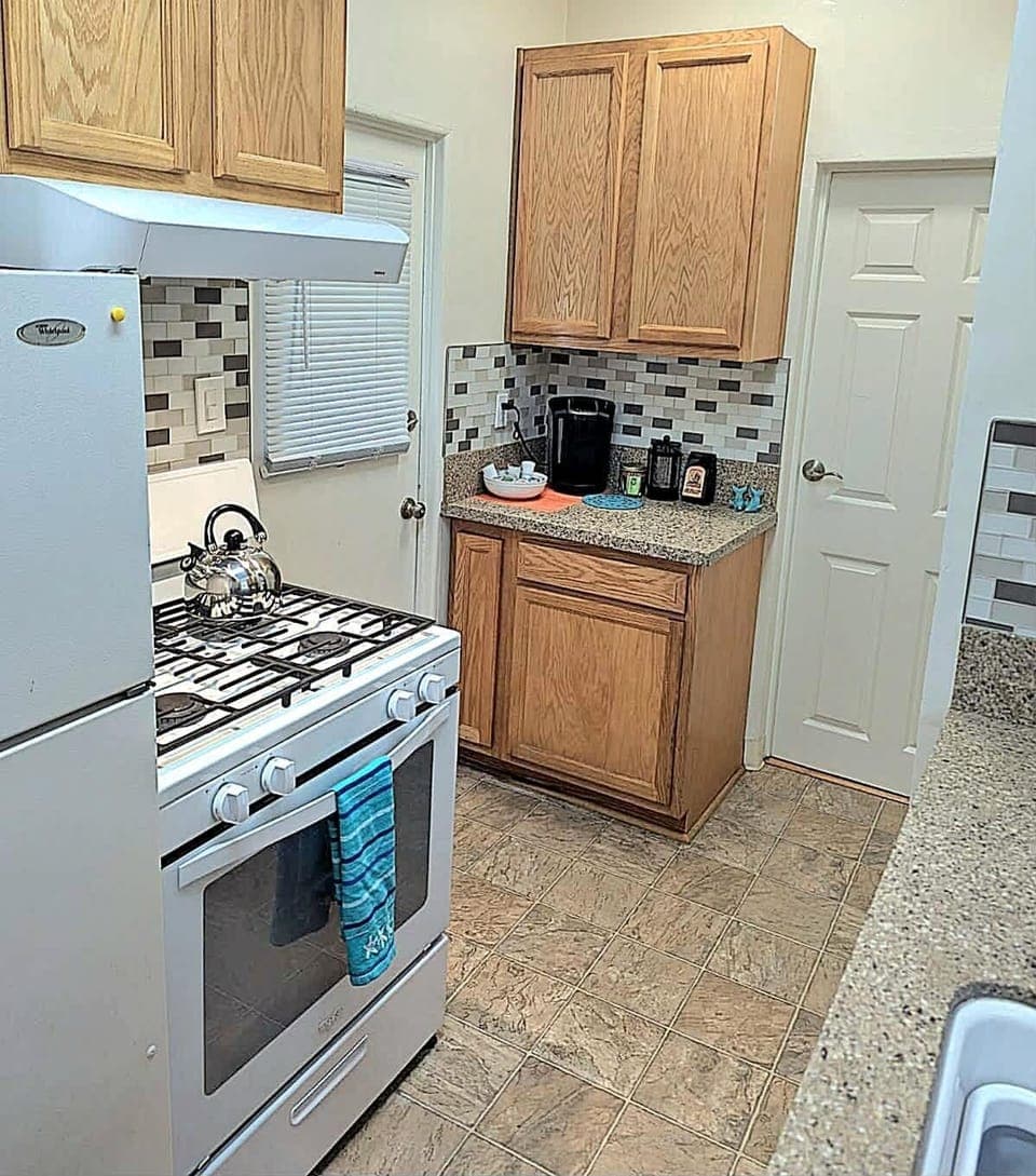 Fully stocked kitchen with every amenity you could want - including f, Keurig coffee maker, French Press, and drip coffee maker - all with pods/ground coffee provided; blender, InstanPot, hand mixer, baking items+++++