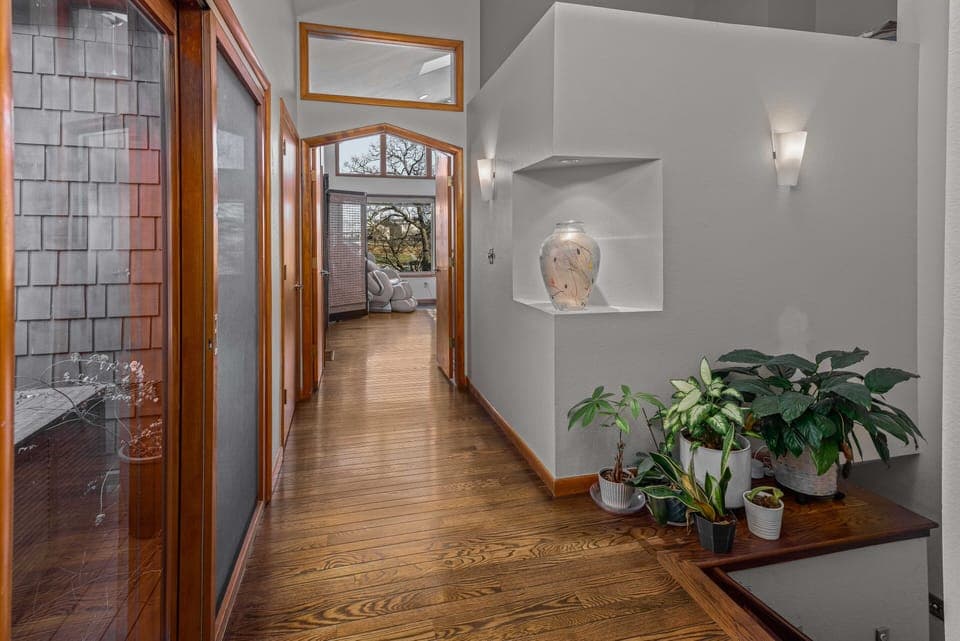 Hallway to Master Bedroom and bath