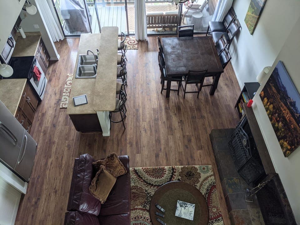 View from the loft