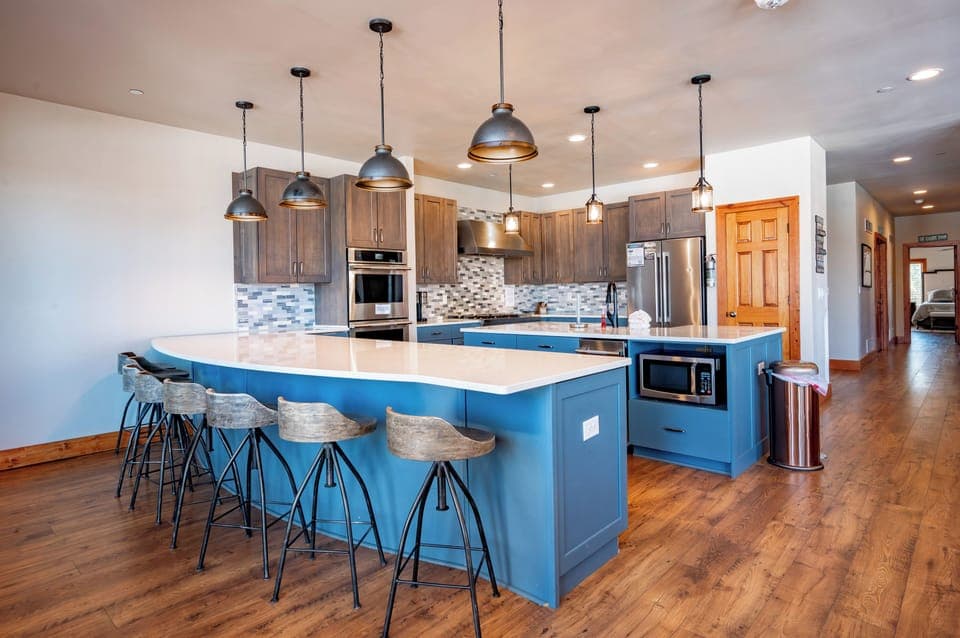 Kitchen on Main Level of Left Side