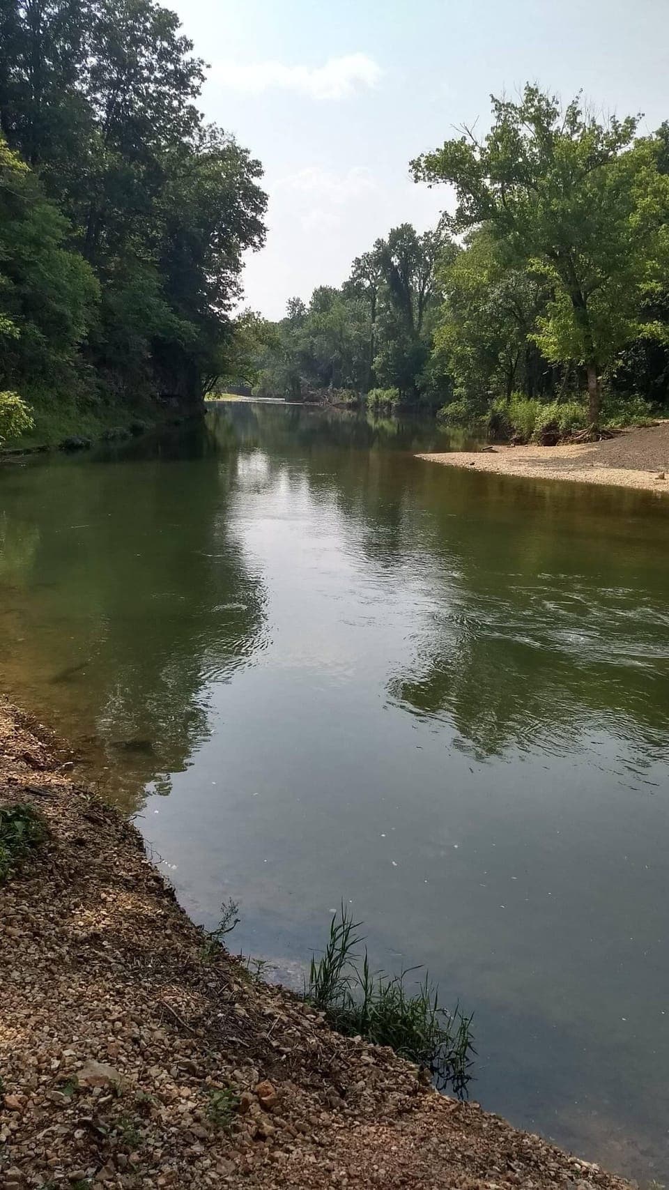 Creek 1 mile down the road