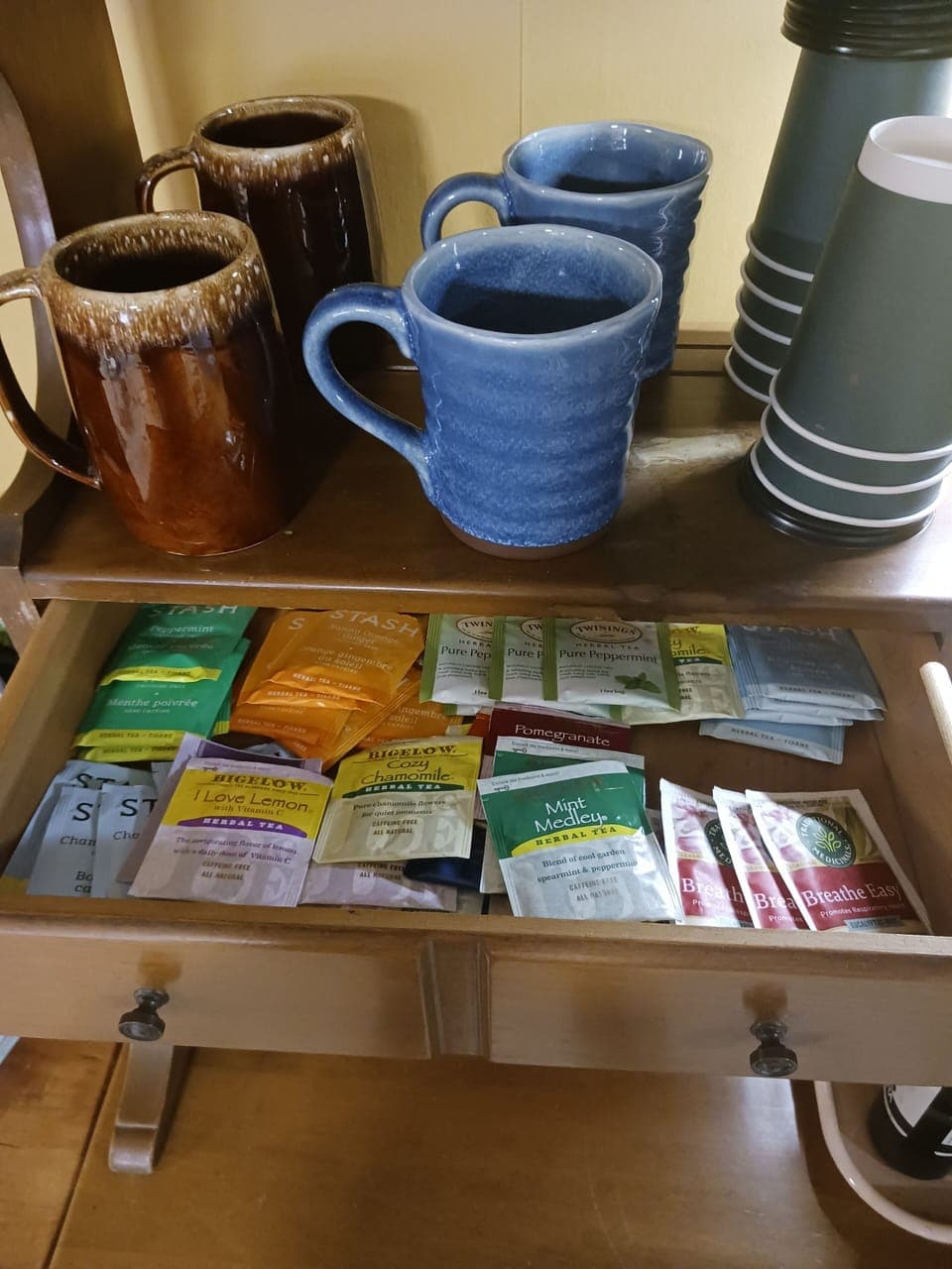 tea selection 