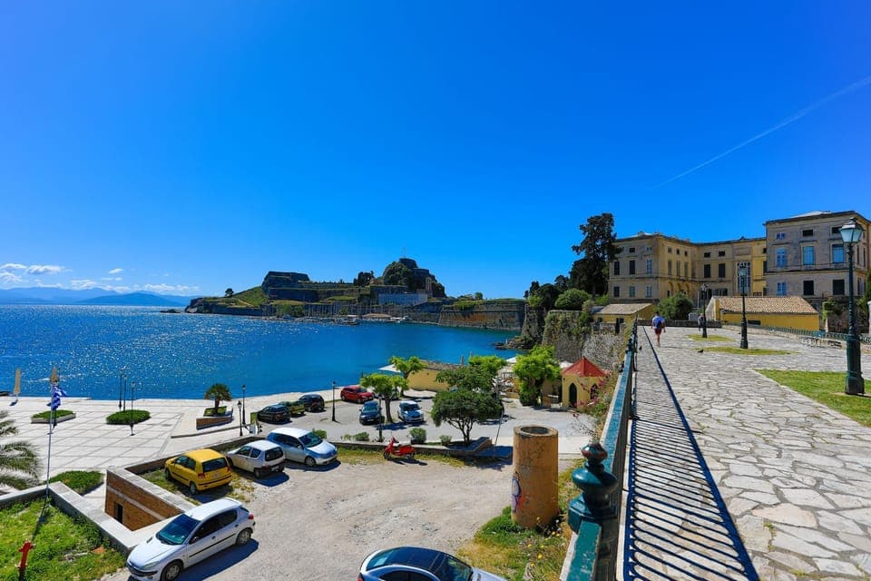 Corfu town