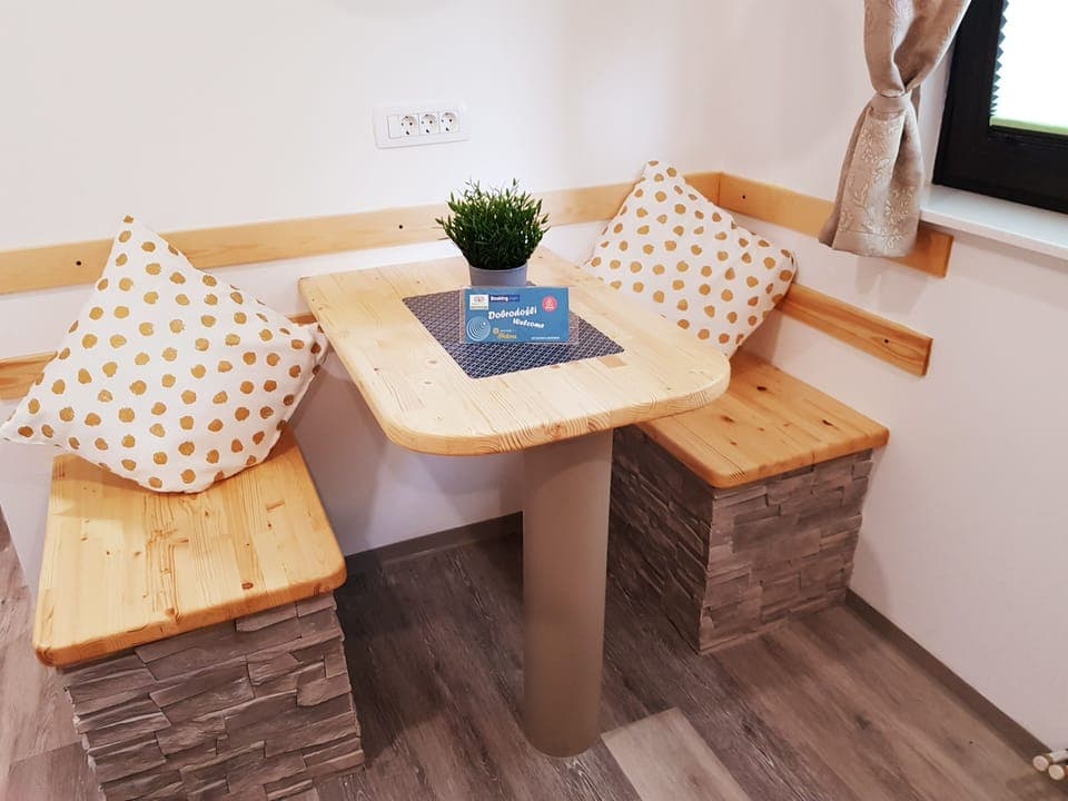 table in living room