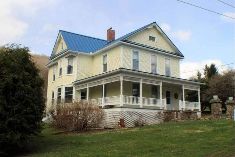 Front looking up the street