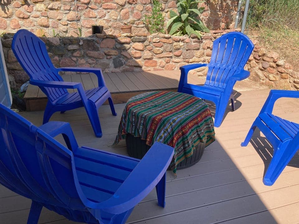 deck area