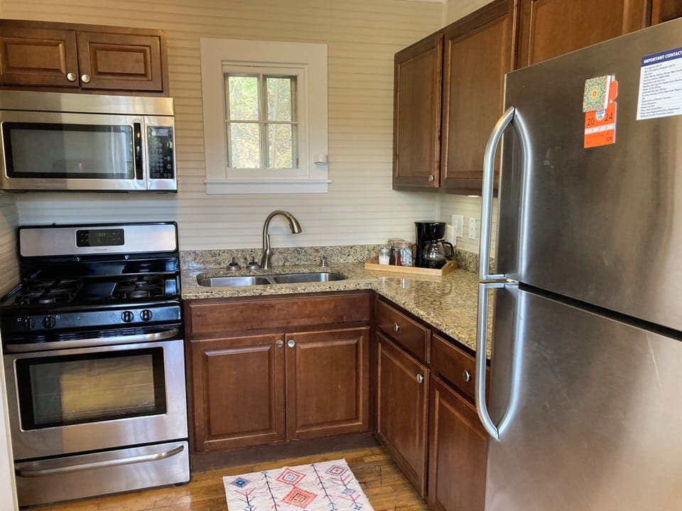 kitchen with granite countertop