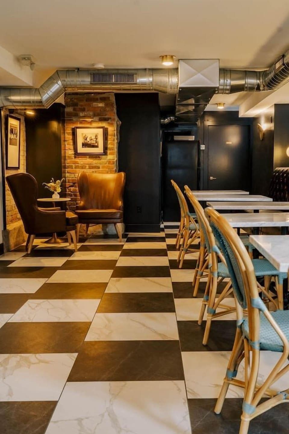 Come visit the cafe and bar below during your stay