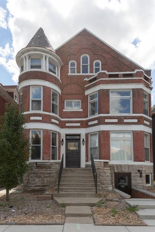 Freshly styled historic building.