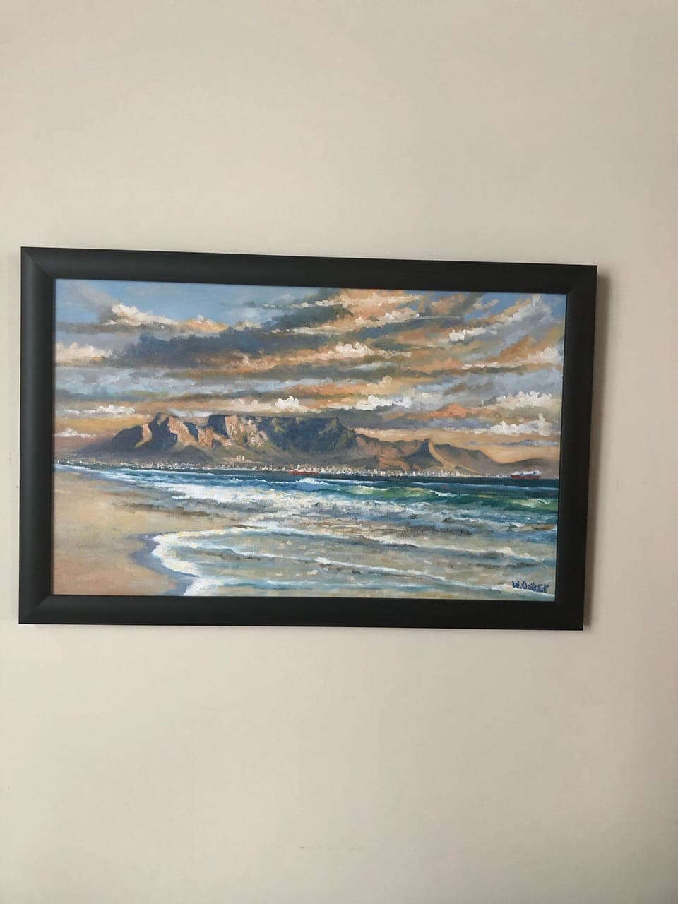 Cape Town’s Table Mountain by Willem Yonker. 