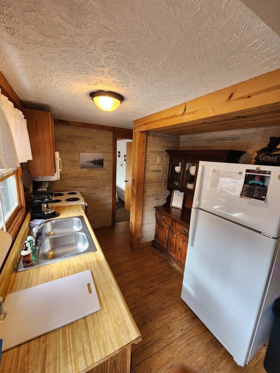 Fully stocked kitchen