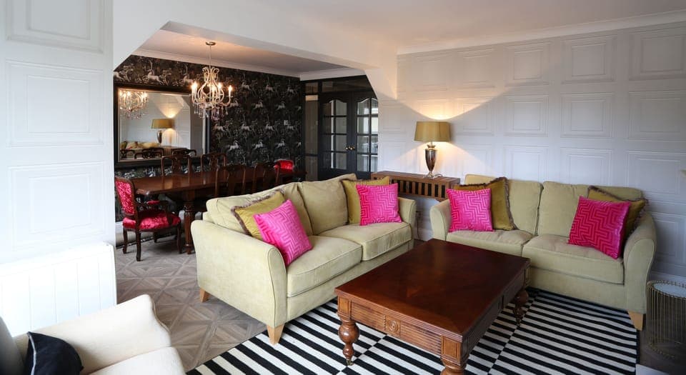 Living Room and dining area