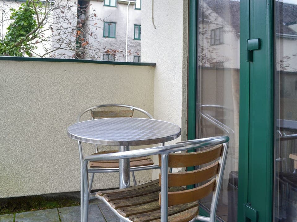 Balcony with seating | Pine Rigg - Quarry Rigg - Quarry Rigg, Bowness-on-Windermere