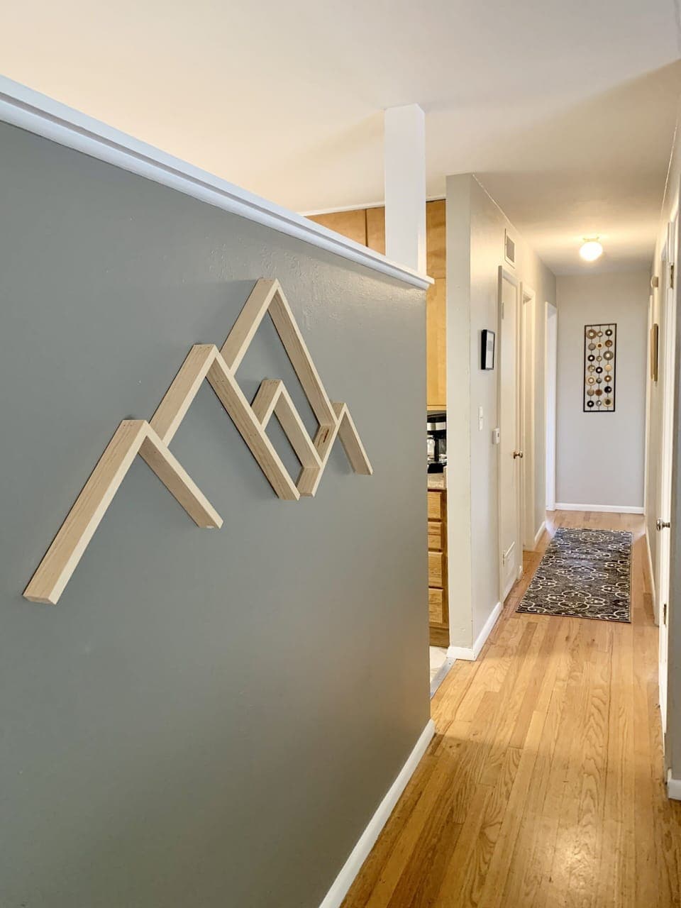Hallway to bedrooms 