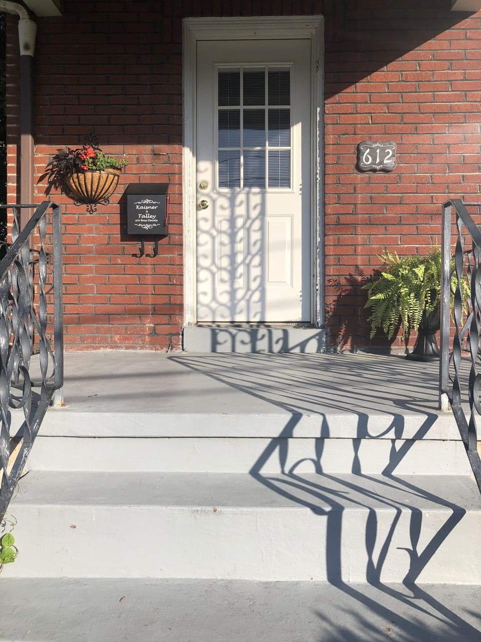 Main entrance to apartment