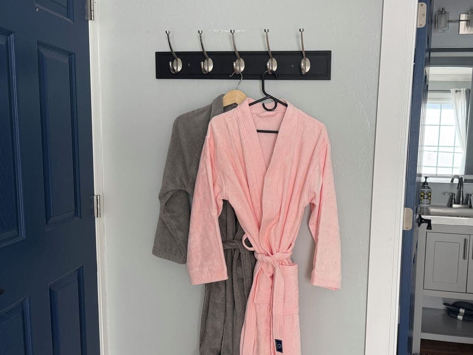 High quality cotton super soft bathrobes.