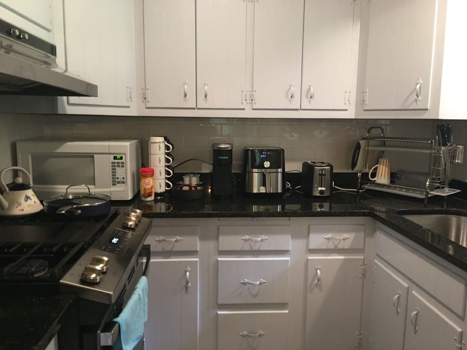 Full kitchen has everything you need to cook delicious meals for your family