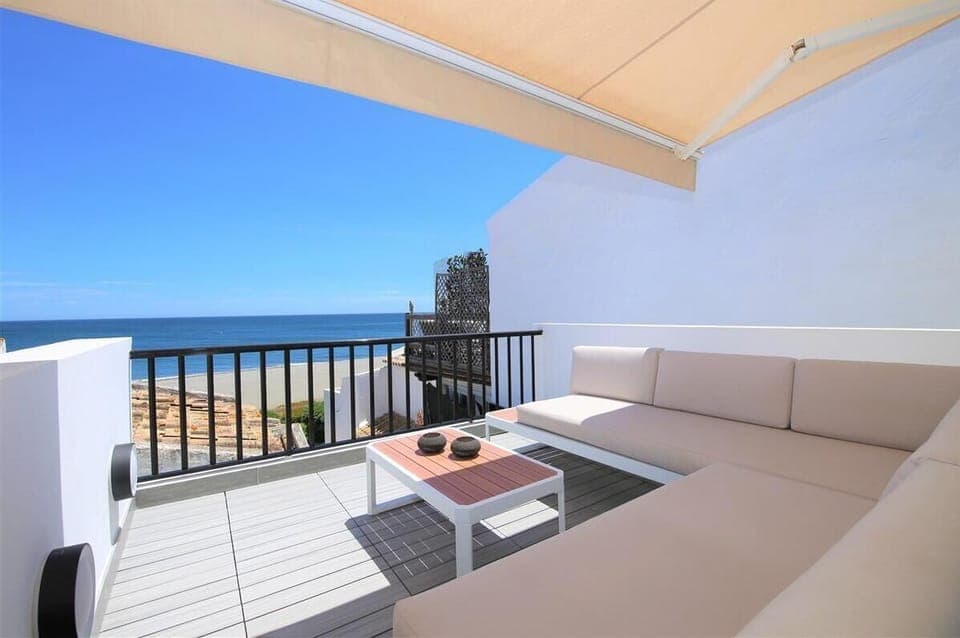 Stunning direct sea views from the terrace