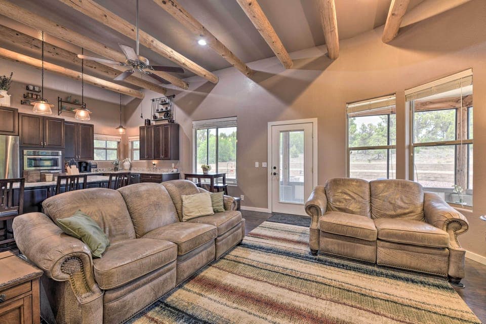 Living Area | Single-Story Home