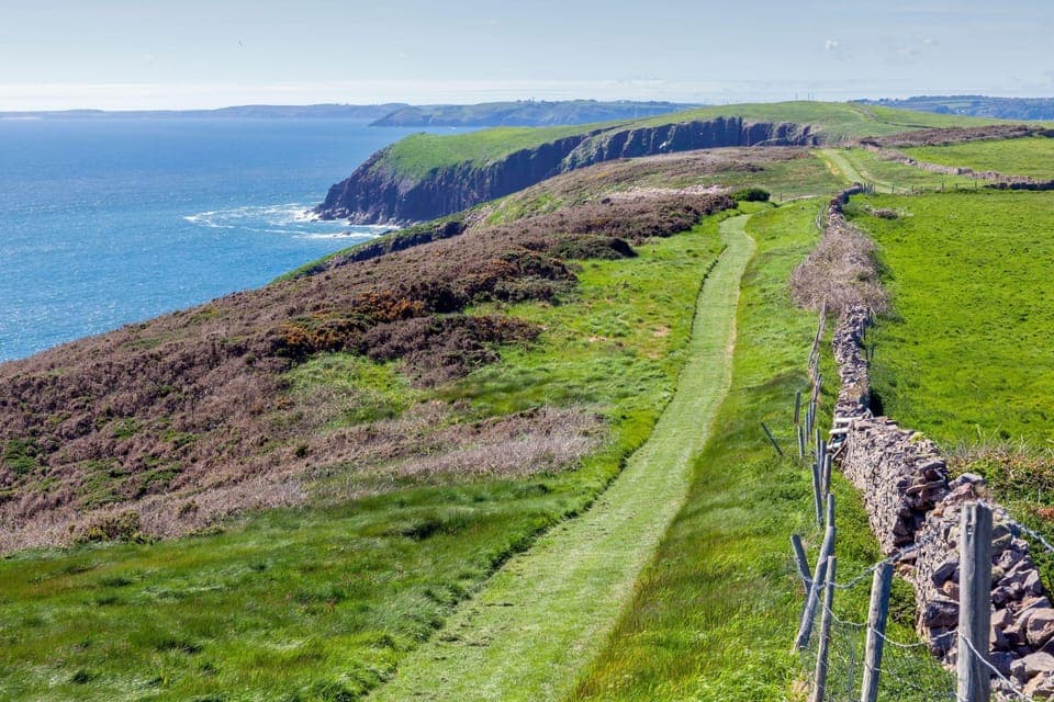 Start your journey along the Pembrokeshire Coast Path National Trail,  some of the most breath-taking coastal scenery in Britain