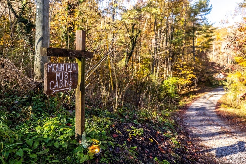 Welcome to "Mountain Mist," your secluded getaway.