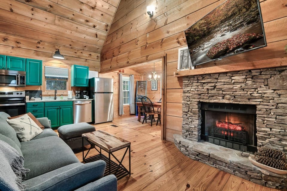 Where everyone ends up gathering after dinner