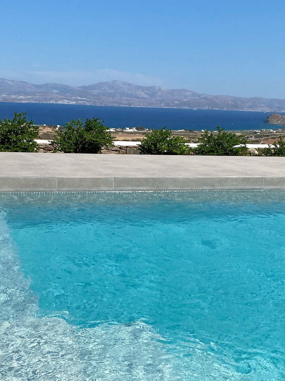 Pool 45m2 with salt water system