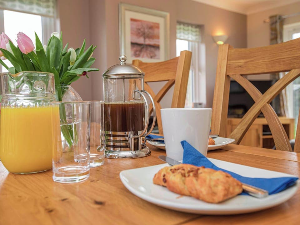 Dining Area | Watch Cottage - Celtic Haven Resort, Lydstep, near Tenby