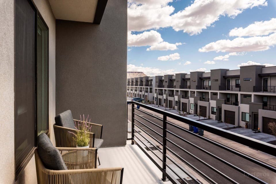 View from front balcony