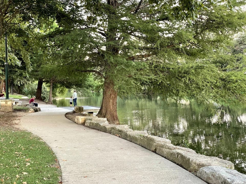 Stroll the Cibolo Creek Trail
