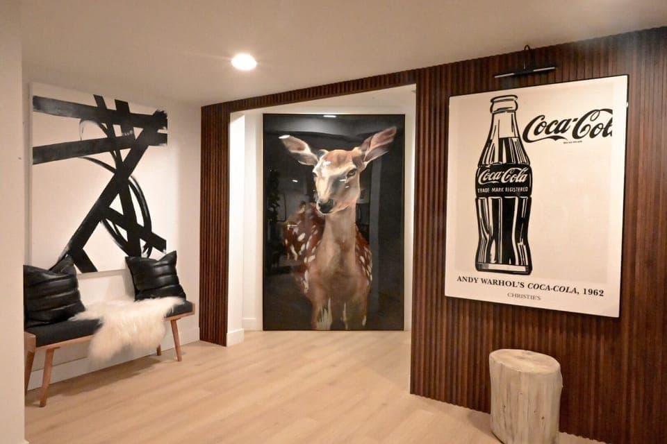 Entrance to game room