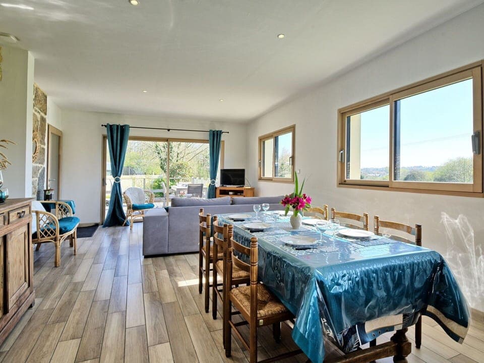 Table, Furniture, Property, Plant, Window, Azure, Chair, Wood, Houseplant, Interior Design