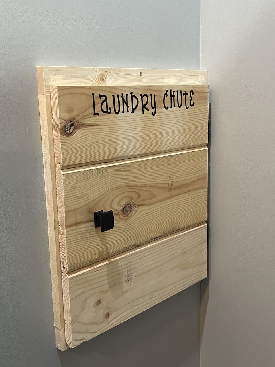 Guest Bathroom Laundry Chute