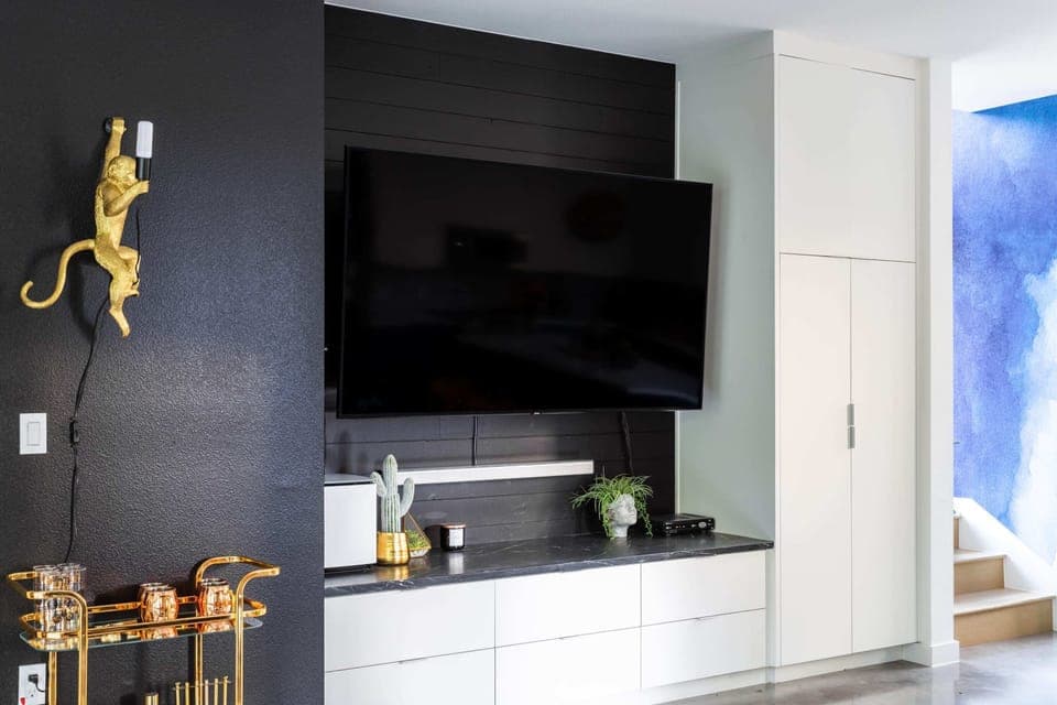 Smart-Tv in the Living Room