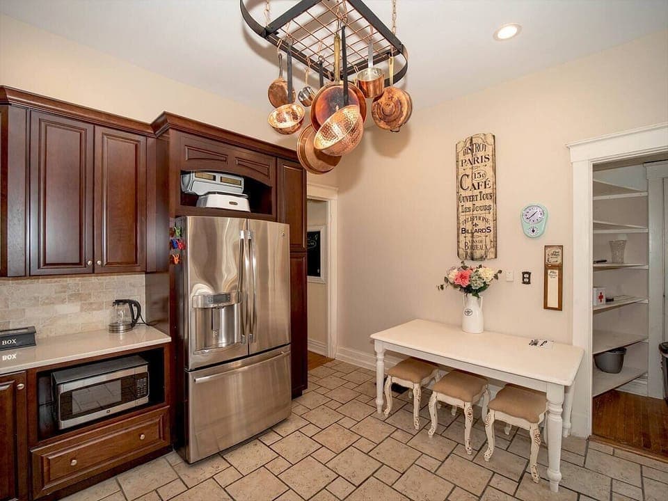 Stocked kitchen